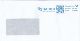 Delcampe - EMA RED METER STAMP ABSENDER FREISTEMPEL AFS ALLEMAGNE DEUTSCHLAND VIVRE SANS DROGUE LEBEN OHNE DROGEN SYNANON - Drogue