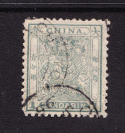 Delcampe - IImperial China "Small Dragon" 1c Used With CANTON Cds - Oblitérés