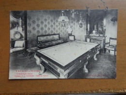 Delcampe - France / Chaource: Chateau De La Cordelière, Salle De Billard --> écrit - Chaource
