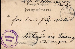 Delcampe - Kolonien Deutsch-Südwestafrika Feldpost Kub II- Colonies - Other & Unclassified