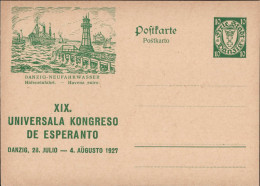 Delcampe - DANZIG P39 I 05 ESPERANTO I-II - Autres - Europe