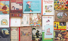 Delcampe - Kinderbuch Lot Mit 56 Kinderbüchern Aus Verschiedenen Zeiten, In Unterschiedlicher Erhaltung - Spielzeug & Spiele