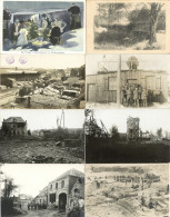 Delcampe - WK I Partie Von Circa 200 Ansichtskarten Und Fotos, Zerstörte Dörfer, Patriotika, Kriegsweihnachten, Usw. - Autres & Non Classés
