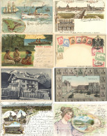 Delcampe - Deutschland Etwas Ausland U. Motive Partie Von Circa 180 Ansichtskarten I-II - Autres & Non Classés