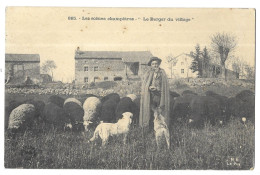 Delcampe - Les Scènes Champêtres, Le Berger Du Village (17990) - Bauern