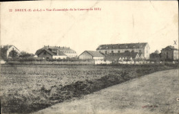 Delcampe - CPA Dreux Vue D'Ensemble De La Caserne De Billy - Dreux