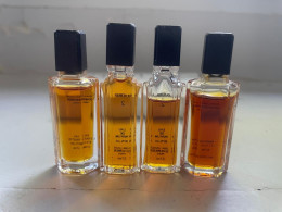 Delcampe - Lot 4 Miniatures Jean-Louis Scherrer 3,7 Ml EDT + EDP + Parfum Vintage - Sonstige & Ohne Zuordnung