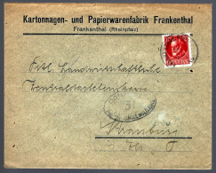 Delcampe - LETTRE EN PROVENANCE DE FRANKENTHAL - POUR STRASBOURG - CENSURE - ZENSUR - CENSORSHIP - - Other & Unclassified