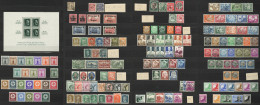 Delcampe - Deutsches Reich Sammlung Im Steckbuch Mit Etlichen Besseren Ausgaben/Sätzen, Nothilfe, Wagner-Satz, Berufsstände, Usw., - Other & Unclassified