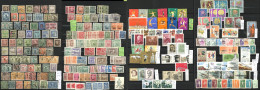 Delcampe - China Sammlung Im Steckbuch Mit Diversen Ausgaben, Meist Volksrepublik Aber Auch Ausgaben Vor 1945, Einiges Auch An Taiw - Sonstige - Asien
