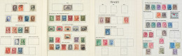 Delcampe - Amerika - Sammlung Vor 1945 Mit USA, Canada, Hawaii, Jamaica, Neufundland Ab Der Klassik Im Album Auf Selbstgestalteten - Autres - Amérique