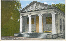 Delcampe - A6156 Germany Weimar Schlosspark Romisches Haus - Weimar