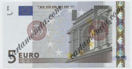 Delcampe - 5 EURO EUROPEAN CENTRAL BANK IRELAND FIRST SERIES TRICHET K003A1 2002 FDS - Other - Europe