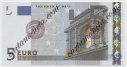 Delcampe - 5 EURO EUROPEAN CENTRAL BANK PORTUGAL I SERIES DUISENBERG U001A1 2002 FDS-/FDS - Other - Europe