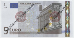 Delcampe - 5 EURO EUROPEAN CENTRAL BANK FINLAND FIRST SERIES TRICHET E010A1 2002 QFDS - Other - Europe
