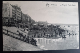 Delcampe - Oostende MAREE HAUTE La Plage - Oostende