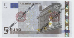 Delcampe - 5 EURO EUROPEAN CENTRAL BANK FINLAND FIRST SERIES TRICHET A1 2002 QFDS - Other - Europe
