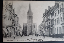 Delcampe - OOSTENDE RUE ROGIER Eglise St Joseph - Oostende