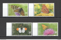 Delcampe - Nw742 2020 Rarotonga Butterflies !!! Sale Flora & Fauna Set Mnh - Schmetterlinge