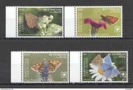 Delcampe - Nw739 2020 Rarotonga Butterflies ! Sale Flora & Fauna Set Mnh - Schmetterlinge
