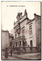 Delcampe - CPA Tarascon Le Theatre Femme Ombrelle - Tarascon