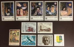 Delcampe - San Marino 1979 Sets Collection MNH - Neufs