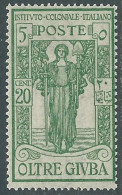 Delcampe - 1926 OLTRE GIUBA PRO ISTITUTO COLONIALE 20 CENT MNH ** - I44-3 - Oltre Giuba