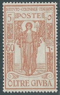 Delcampe - 1926 OLTRE GIUBA PRO ISTITUTO COLONIALE 60 CENT MNH ** - I44-3 - Oltre Giuba