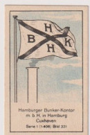 Delcampe - Massary Reedereiflaggen Hamburger Bunker - Kontor In Hamburg Cuxhaven    Serie 1 #331 - Andere Merken