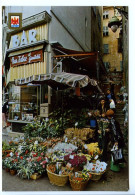Delcampe - CPSM  10.5 X 15 Alpes Maritimes NICE Marchande De Fleur Dans La Vieille Ville - Szenen (Vieux-Nice)