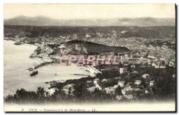 Delcampe - CPA Nice Panorama Pris Du Mont Boron - Mehransichten, Panoramakarten