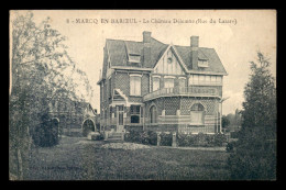 Delcampe - 59 - MARCQ-EN-BAROEUL - LE CHATEAU DELEMXE RUE DU LAZARO - Marcq En Baroeul