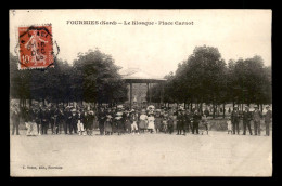 Delcampe - 59 - FOURMIES - LE KIOSQUE PLACE CARNOT - Fourmies
