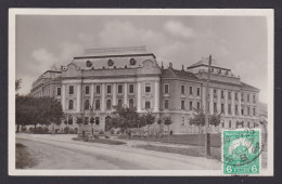 Delcampe - Postcard Hungary, Eger, Palace Of Justice - Ungarn
