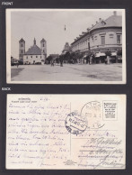 Delcampe - Postcard Hungary, Gyöngyös, Kossuth Lajos Street - Ungarn