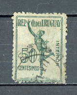 Delcampe - URUGUAY - POUR COLIS POSTAUX - N° Yvert 11 Obli. - Uruguay