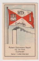 Delcampe - Massary Reedereiflaggen Robert Dohrmann Nachf. Inh. Chr. Koch Cuxhaven    Serie 1 #342 - Andere Merken