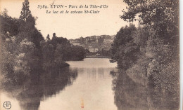 Delcampe - 69 - LYON - Parc De La Tête-d'Or - Le Lac Et Le Coteau St-Clair - Lyon 1