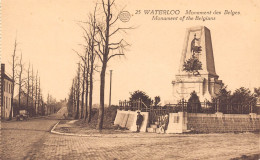 Delcampe - WATERLOO - Monument Des Belges. - Waterloo