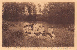 Delcampe - Colonie De Dongelberg (JODOIGNE) - La Leçon En Plein Air. - Jodoigne