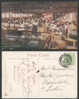 Delcampe - Ceylon 1907 Old Postcard Native Workers Packing Tea Lipton Series Photochrom Co. - Sri Lanka (Ceylon)