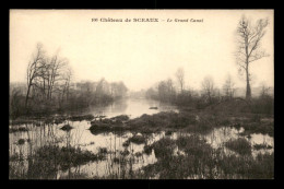 Delcampe - 92 - SCEAUX - LE CHATEAU - LE GRAND CANAL - Sceaux