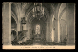 Delcampe - 92 - ANTONY - INTERIEUR DE L'EGLISE  - VOIR ETAT - Antony