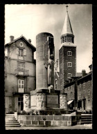 Delcampe - 15 - AURILLAC - EGLISE DU SACRE-COEUR ET MONUMENT PAUL DOUMER - Aurillac