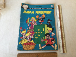 Delcampe - Strip - Album Madam Pepermunt Eerste Druk Uit 1974 !! - Jommeke