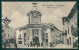 Delcampe - Cuneo Dronero Piazzetta San Sebastiano Cartolina MT5935 - Cuneo
