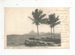 Delcampe - PAO D'ASSUCAR VISTO DA IIHA DAS COBRAS RIO DE JANEIRO N° 105     1903 - Rio De Janeiro