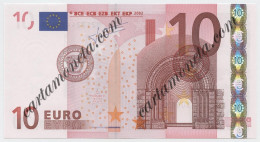 Delcampe - 10 EURO EUROPEAN CENTRAL BANK PORTUGAL FIRST SERIES TRICHET U003 2002 FDS - Other - Europe