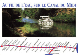 Delcampe - CPSM CANAL DU MIDI - Au Fil De L'eau - De Toulouse à Sète    L4799 - Midi-Pyrénées