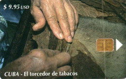 Delcampe - CUBA - CHIP CARD - EL TORCEDOR DE TABACOS - Cuba